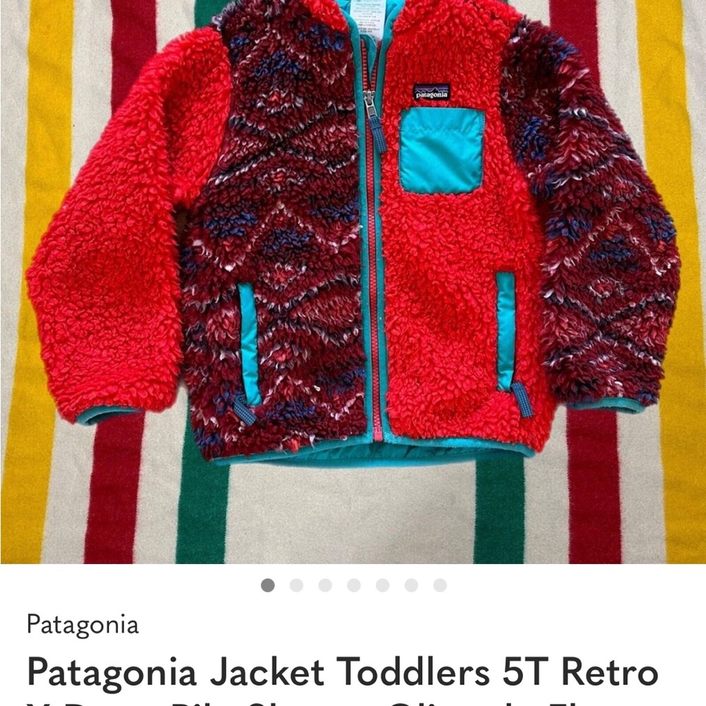 Vintage Patagonia Toddler fleece jacket
